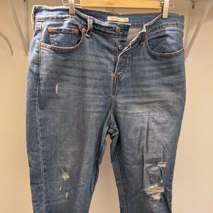 Womens Levi's Wedge Skinny Jeans